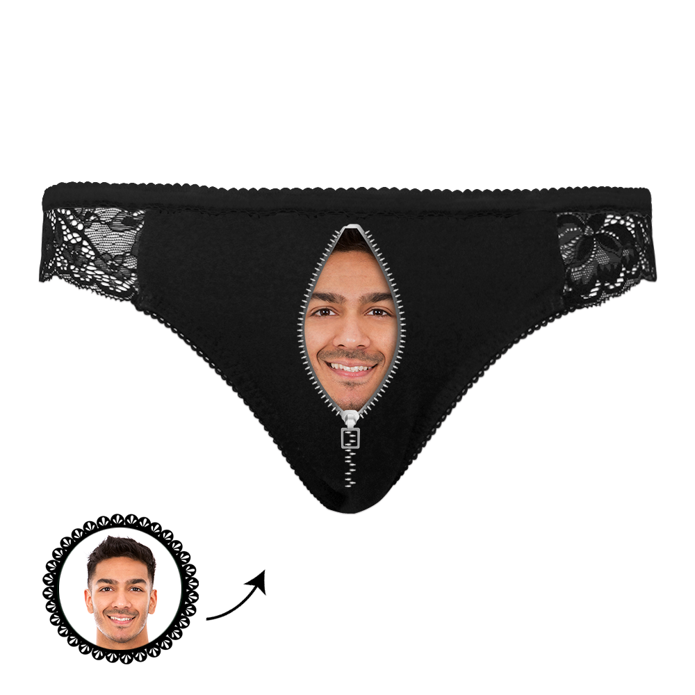 Custom Women Lace Panty Face Sexy Panties - MyFaceBoxerUK