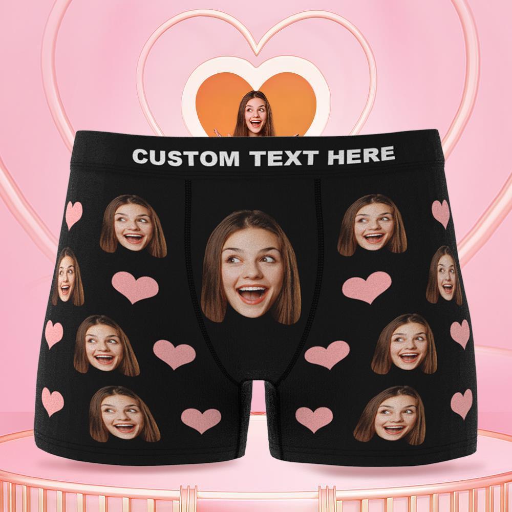 Custom Face Boxer Briefs 3D Online Preview Gifts for Boyfriend Husband - MyFaceBoxerUK