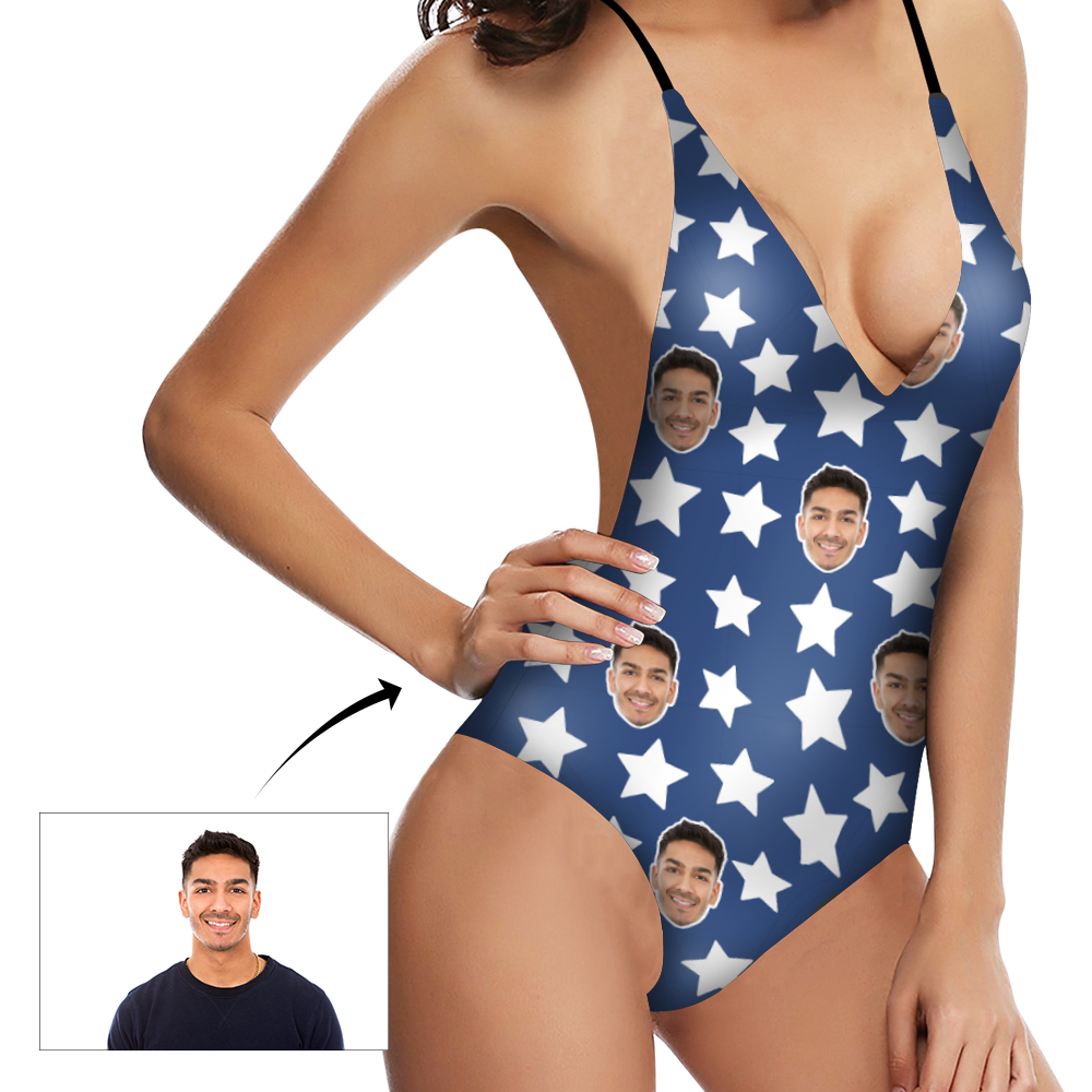 Personalised face swimsuit online