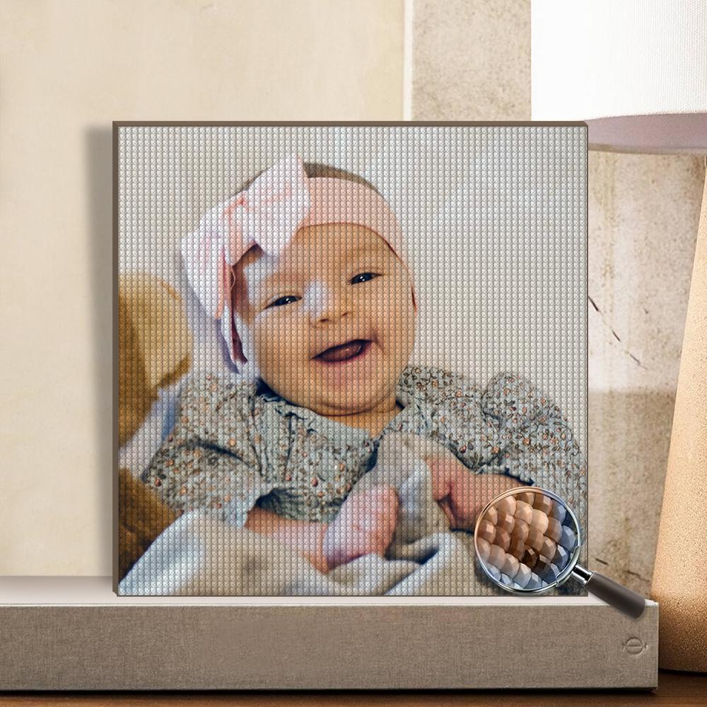 5D Custom Diamond Painting DIY Diamond Painting Kit Full Square Round Rhinestone Unique Gifts 40*40cm - MyFaceBoxerUK
