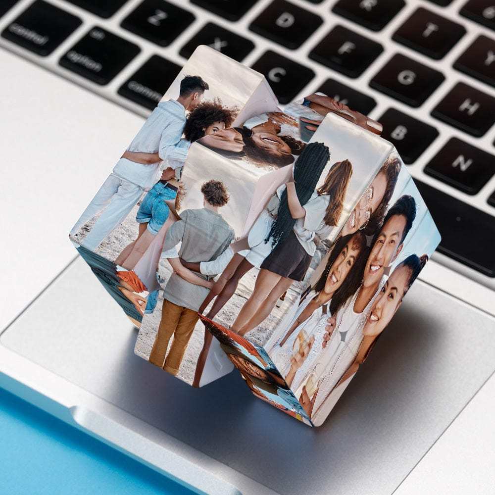 Personalised Photo Cube Custom Rubic's Cube Photo Cube Gift For Friends