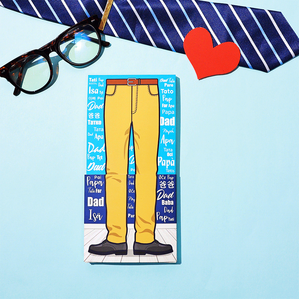 Father's Day Socks Packaging - MyFaceBoxerUK