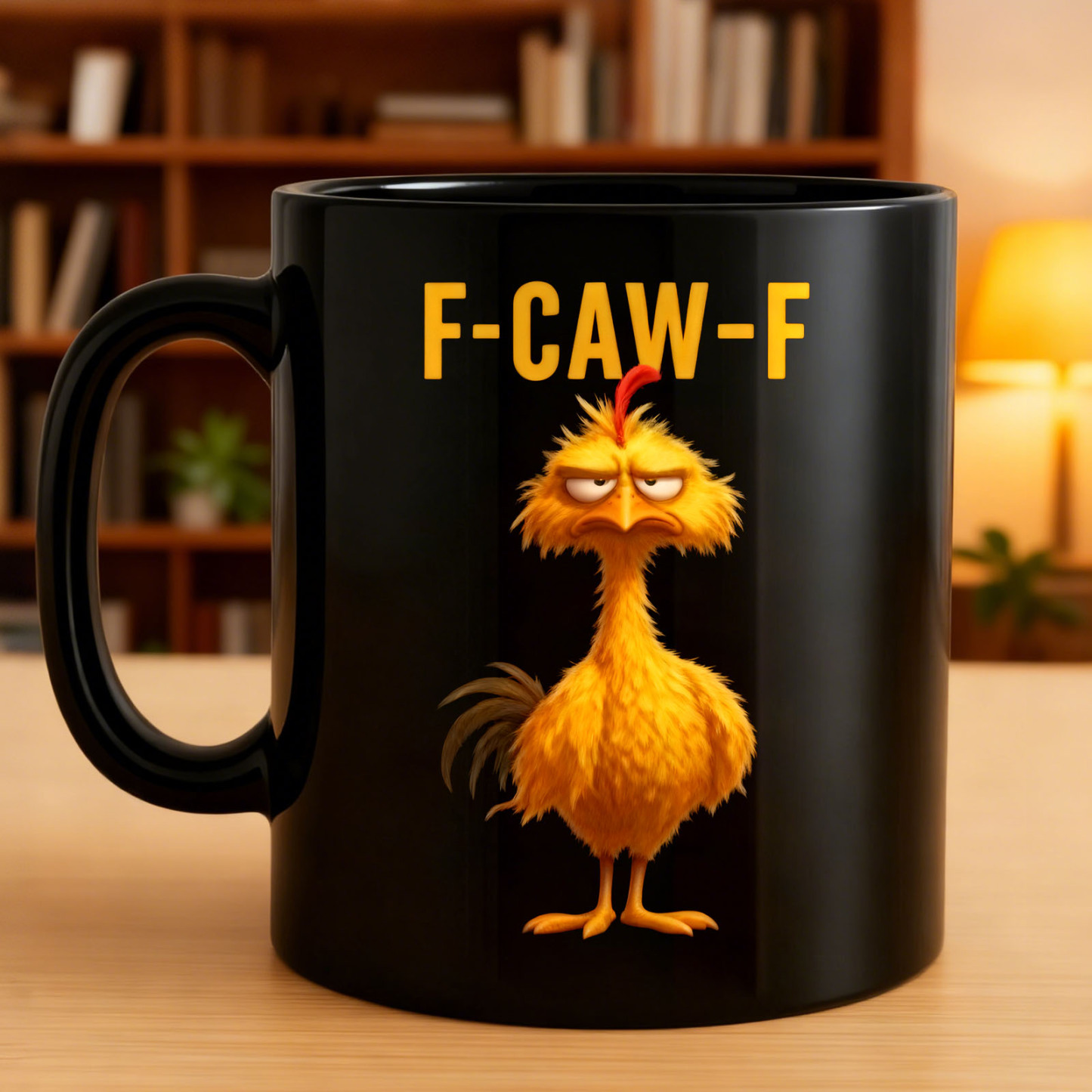 Custom Mug F-Caw-F Personalized Funny Gifts for Best Friends, Family, Coworker, Work Bestie