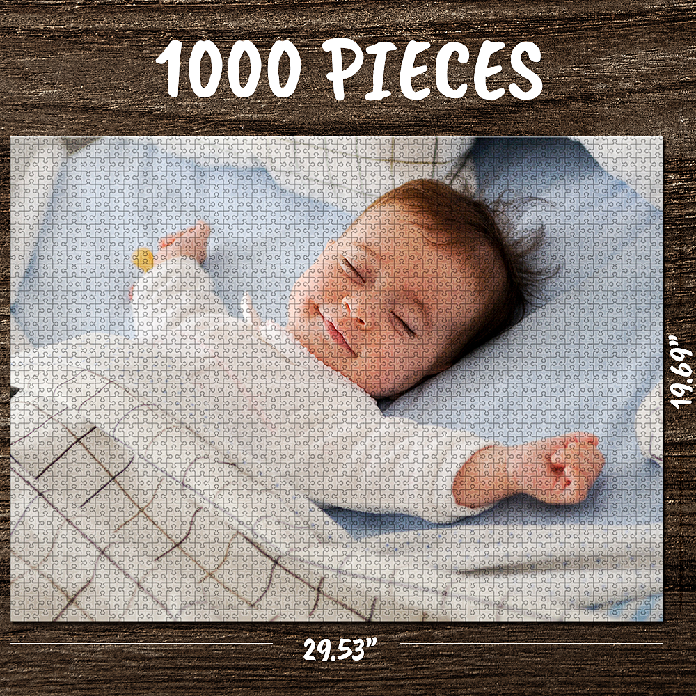 Custom Photo Jigsaw Puzzles 35-1000 pieces Wedding Gift - MyFaceBoxer