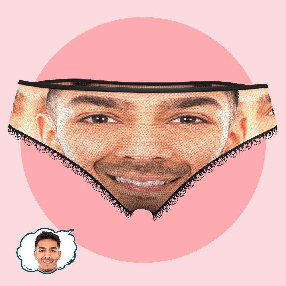 Custom Face Women's Panties Boyfriend Face