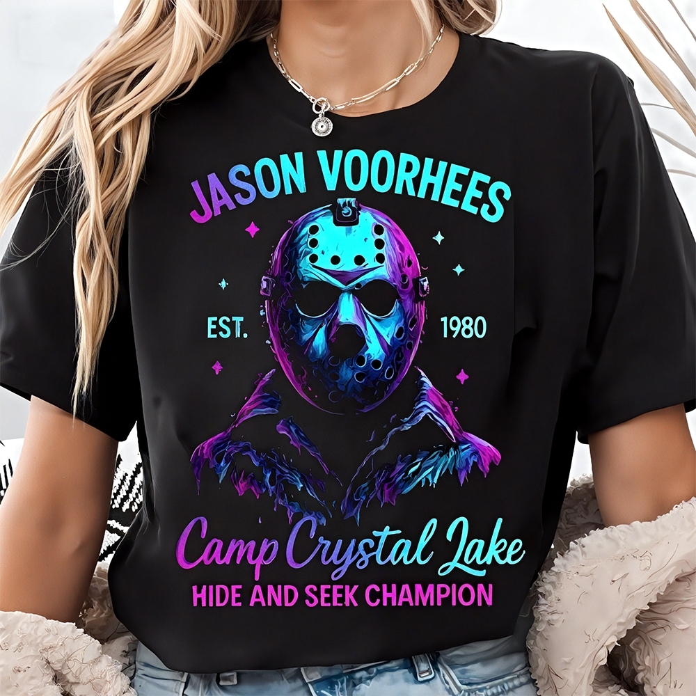 Halloween Neon Horror Characters T-Shirt / Sweatshirt / Hoodie