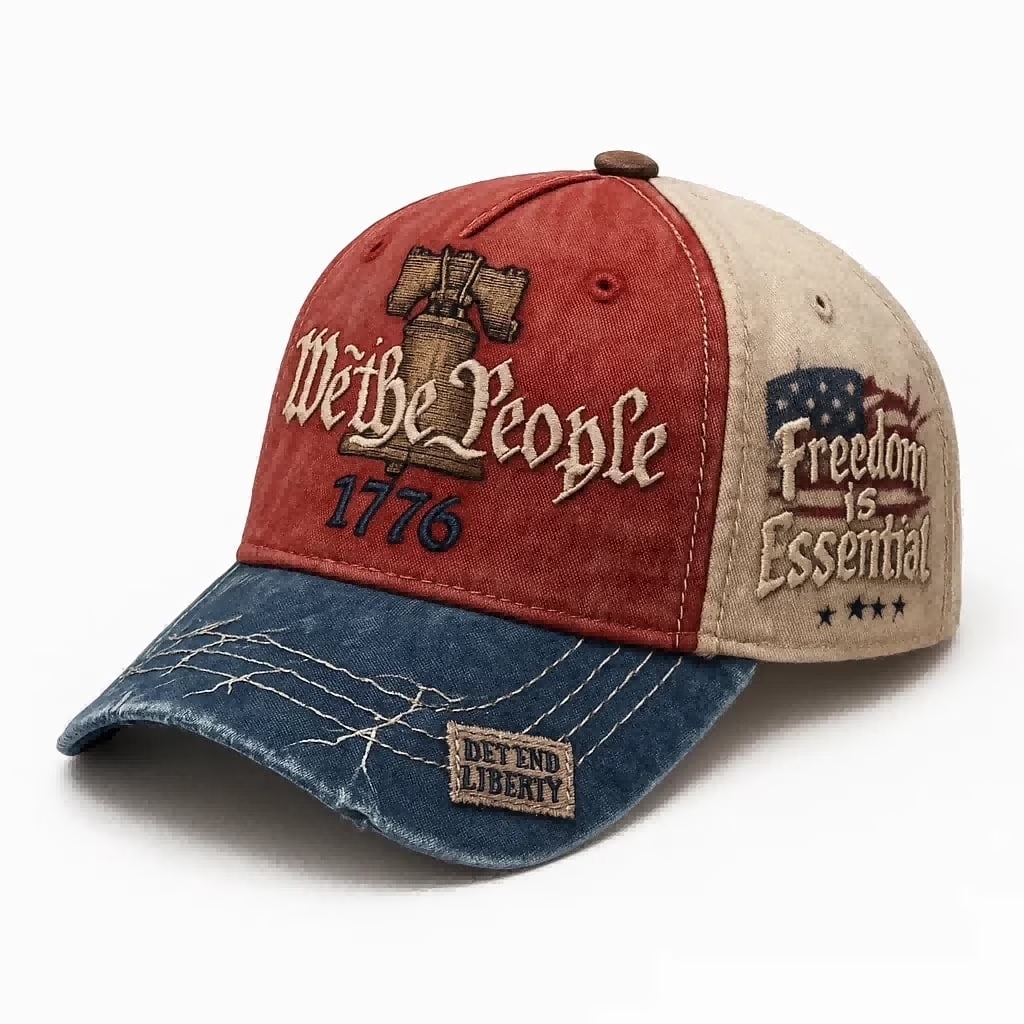 U.S. 250th Anniversary Baseball Cap Adjustable America 250 Anniversary USA Hat Patriotic Veterans Hats