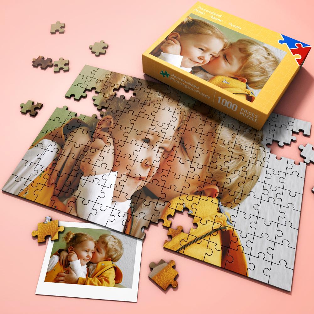 Personalized Photo Jigsaw Puzzle Best Gifts For Sons And Daughters - MyFaceBoxer