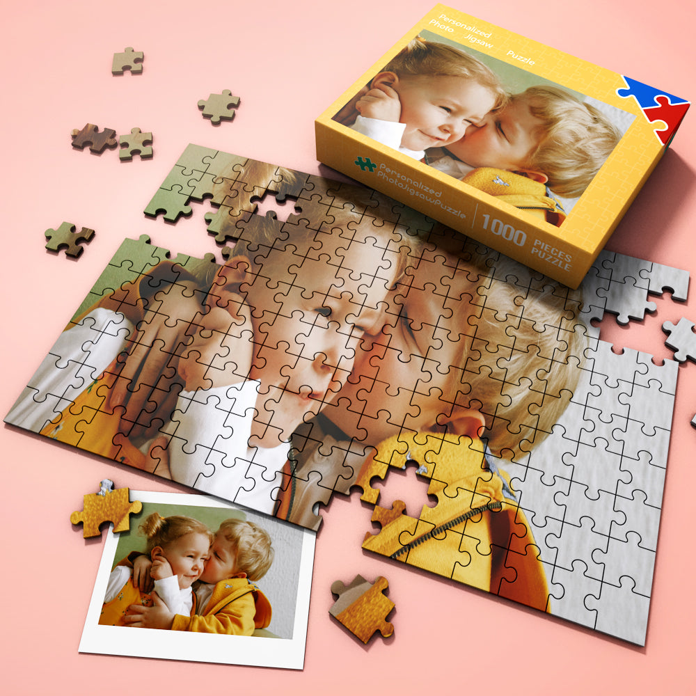 Christmas Gift Custom Jigsaw Puzzle from Photo Best Gifts For Family 35/150/300/500/1000 pcs