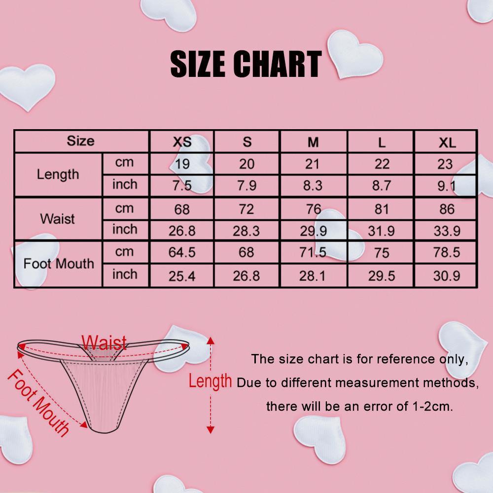 Custom Face Mash Thong Women Customized Sexy Printed Photo Thong - MyFaceBoxer