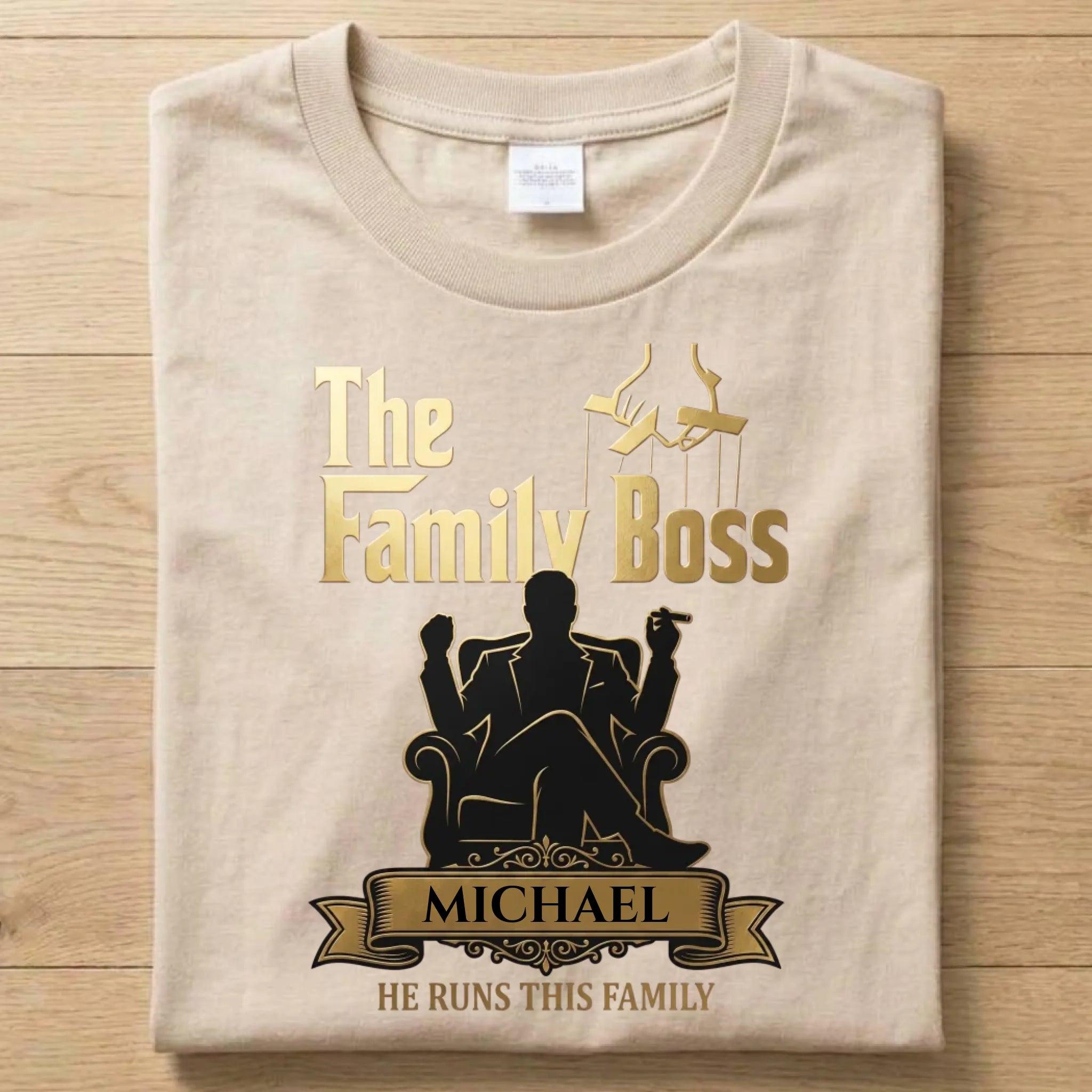 Boss Dad - Customizable Gift for Father's