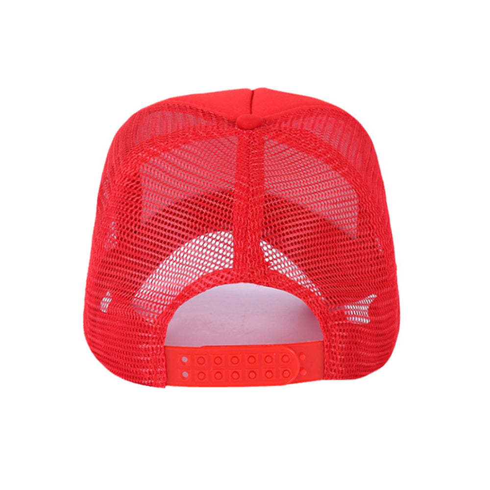 Custom Puff Print Trucker Hat Personalized Glow-in-the-dark Foam Trucker Caps for Adult - MyFaceBoxer
