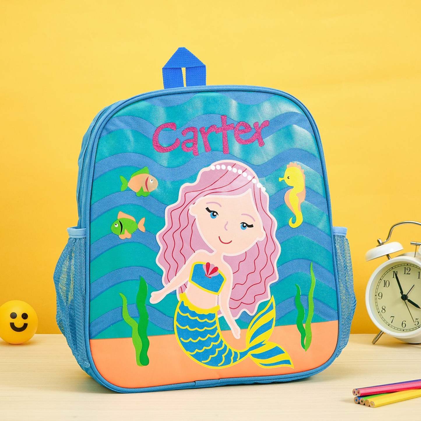 Personalized Name Embroidery Backpack Custom School Bags Back to School Gift for Kids - MyFaceBoxer