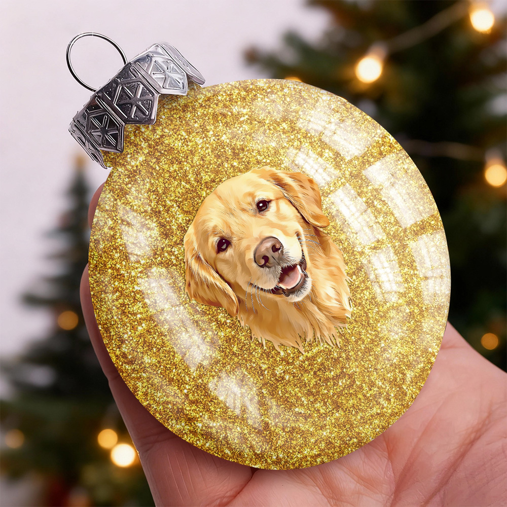Christmas Gifts Pet Portrait Baubles Ornament