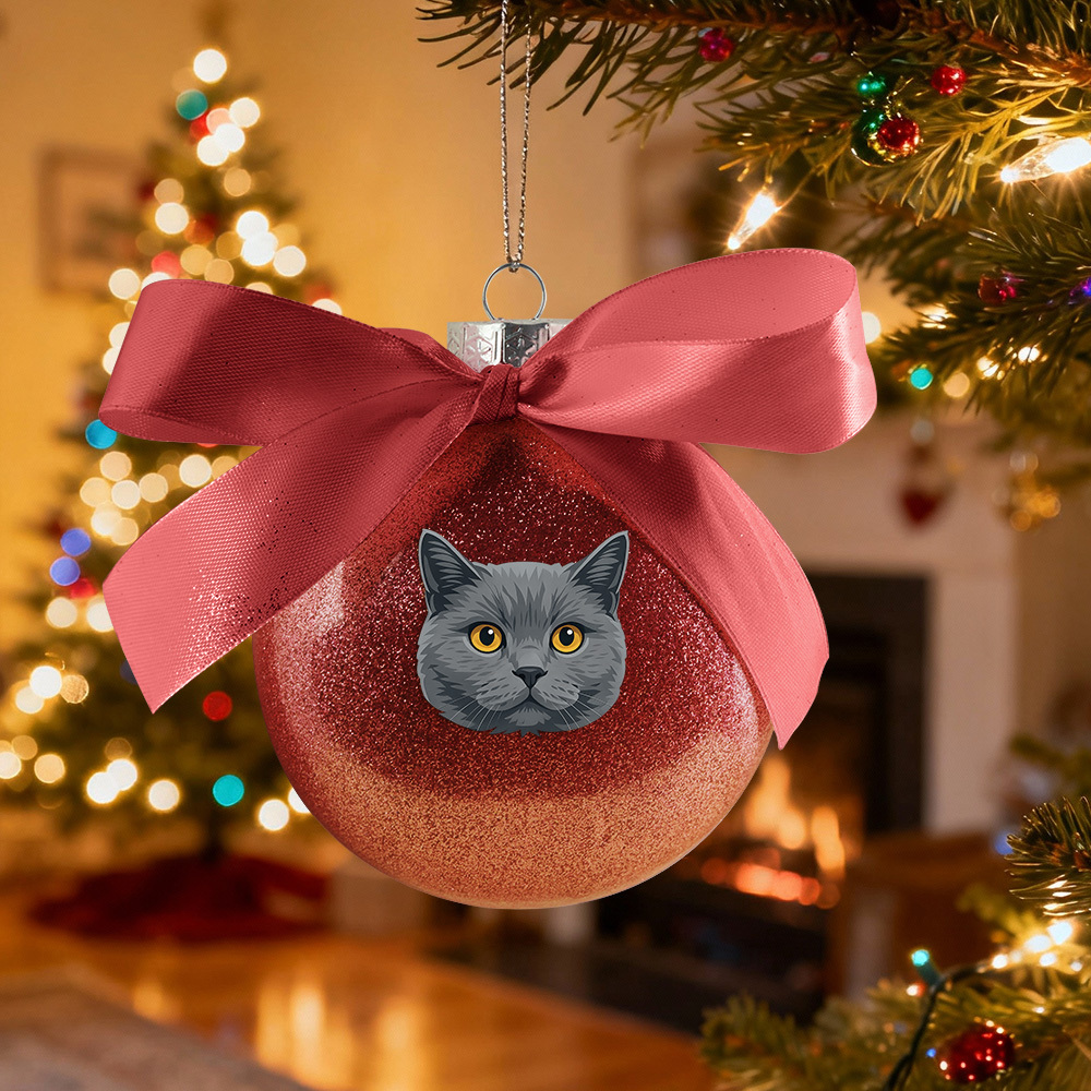 Christmas Gifts Pet Portrait Baubles Ornament