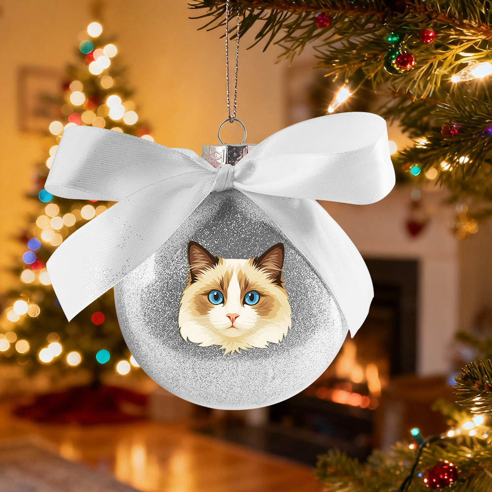 Christmas Gifts Pet Portrait Baubles Ornament