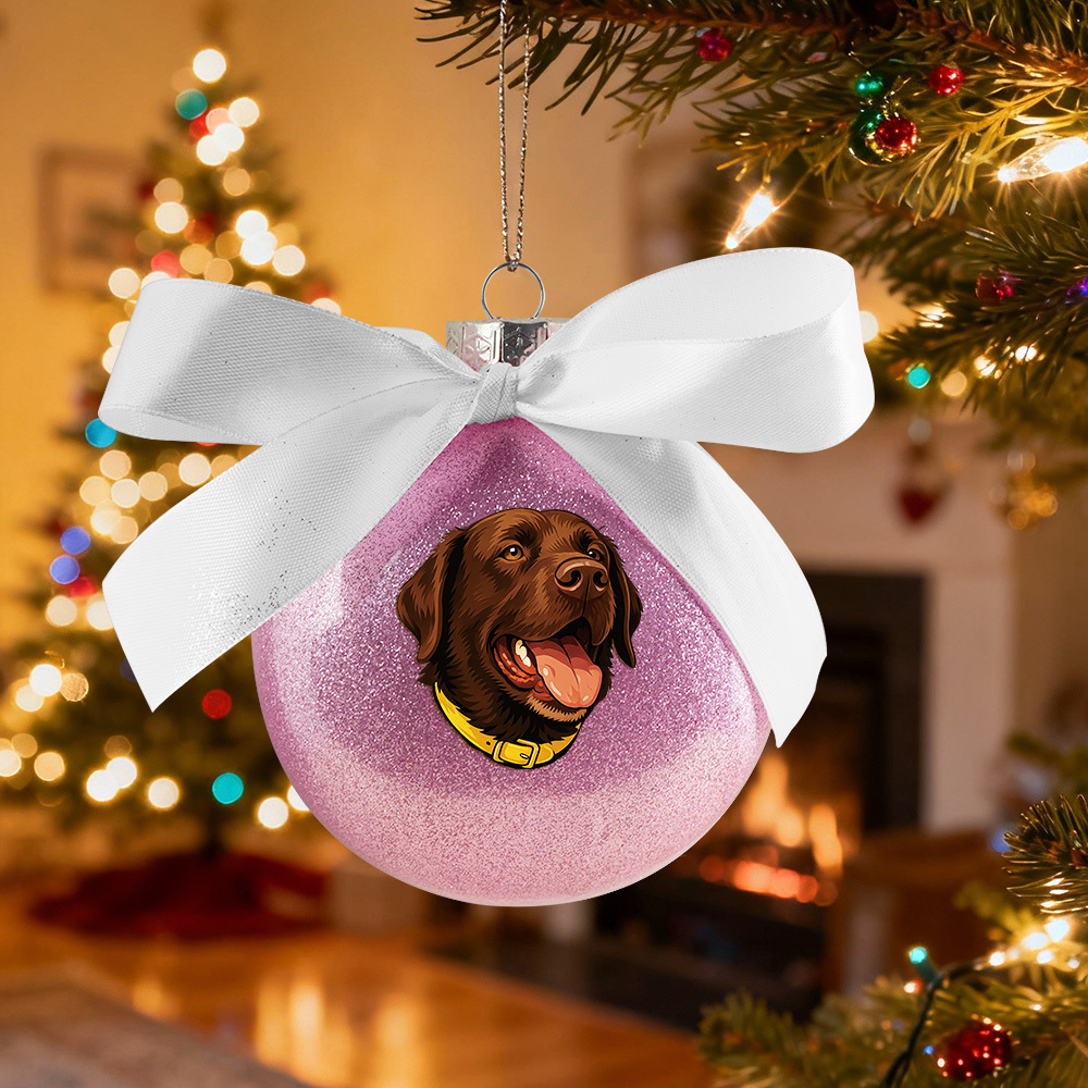 Christmas Gifts Pet Portrait Baubles Ornament