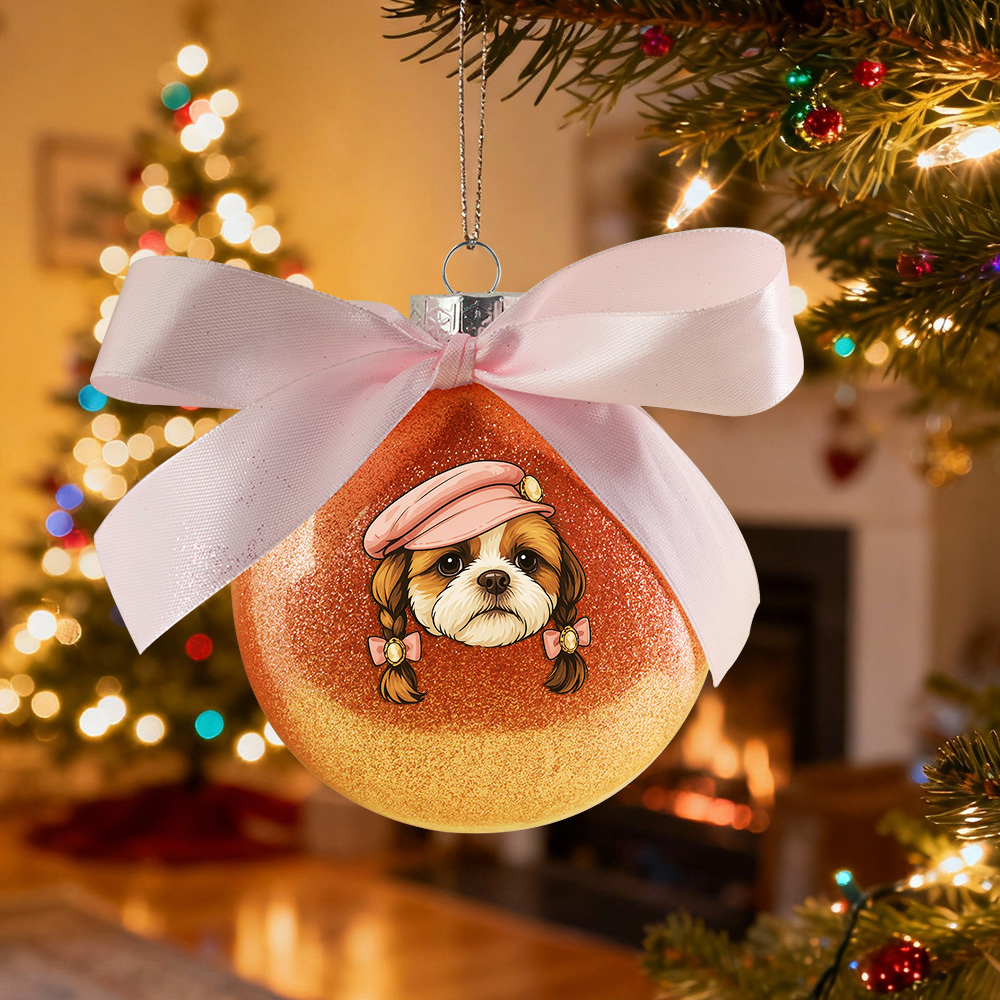 Christmas Gifts Pet Portrait Baubles Ornament