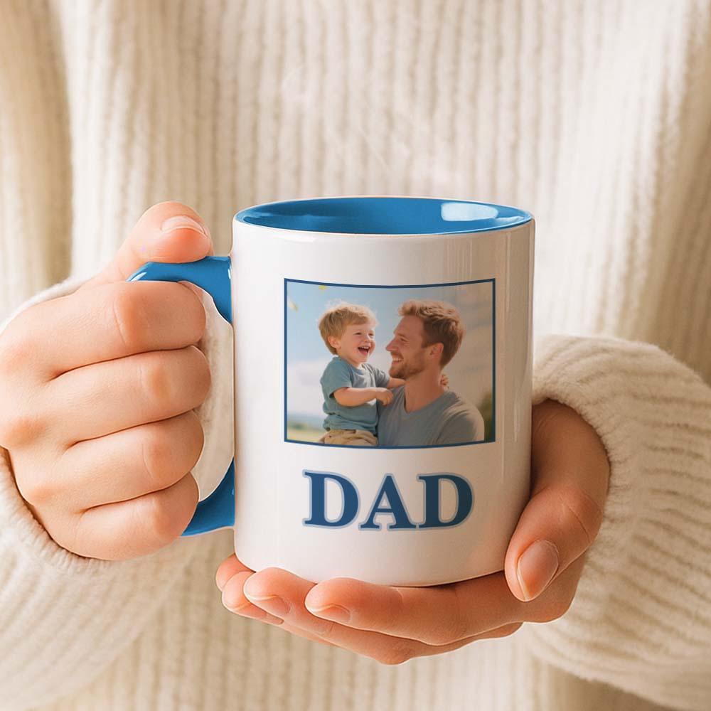 Dad Photo Mug Gift Fathers Day Gift Idea