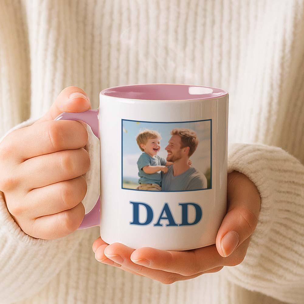 Dad Photo Mug Gift Fathers Day Gift Idea