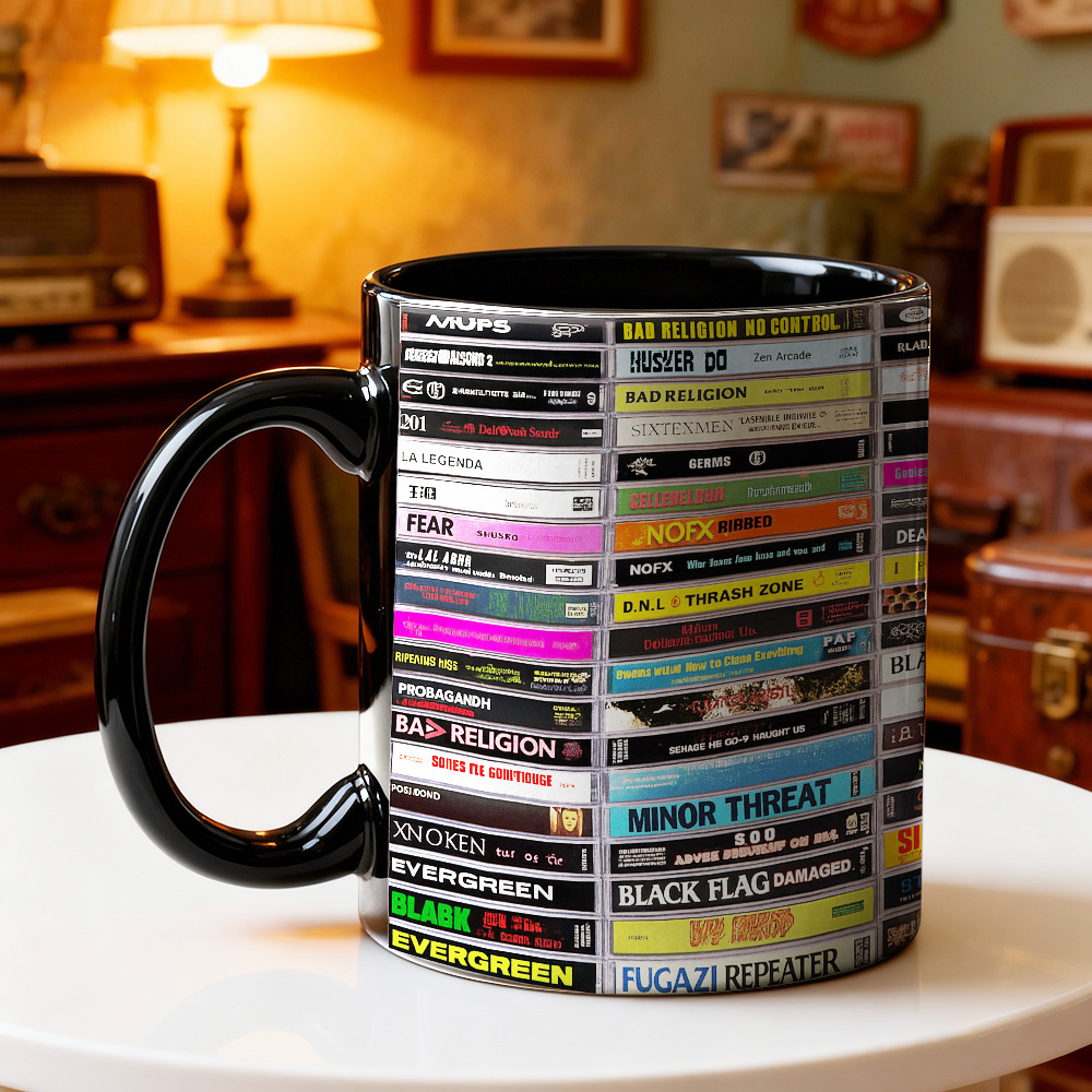 Cassette Retro Collection Accent Mug