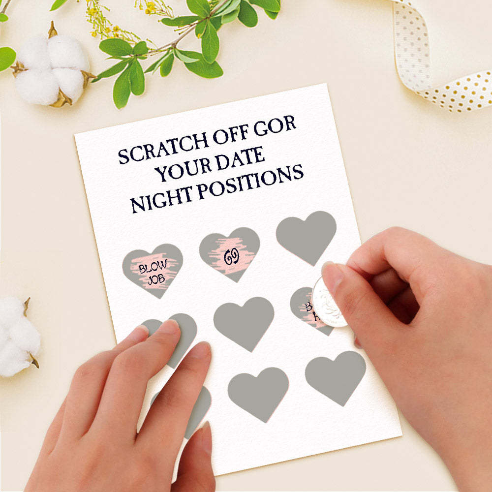 Surprise Funny Scratch off Cards Naughty Scratch Card for Her or Him - MyFaceBoxer