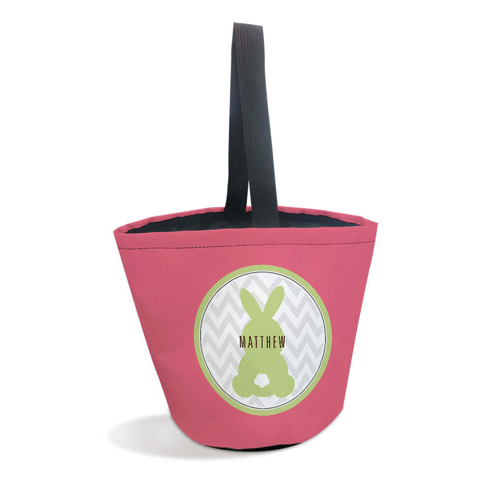 Personalized Name Easter Basket Custom Easter Bunny Basket Gifts for Kids - MyFaceBoxer