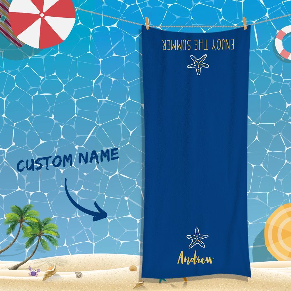 Custom Text Towel For Unisex Towel For Super Absorbent Towel - MyFaceBoxer