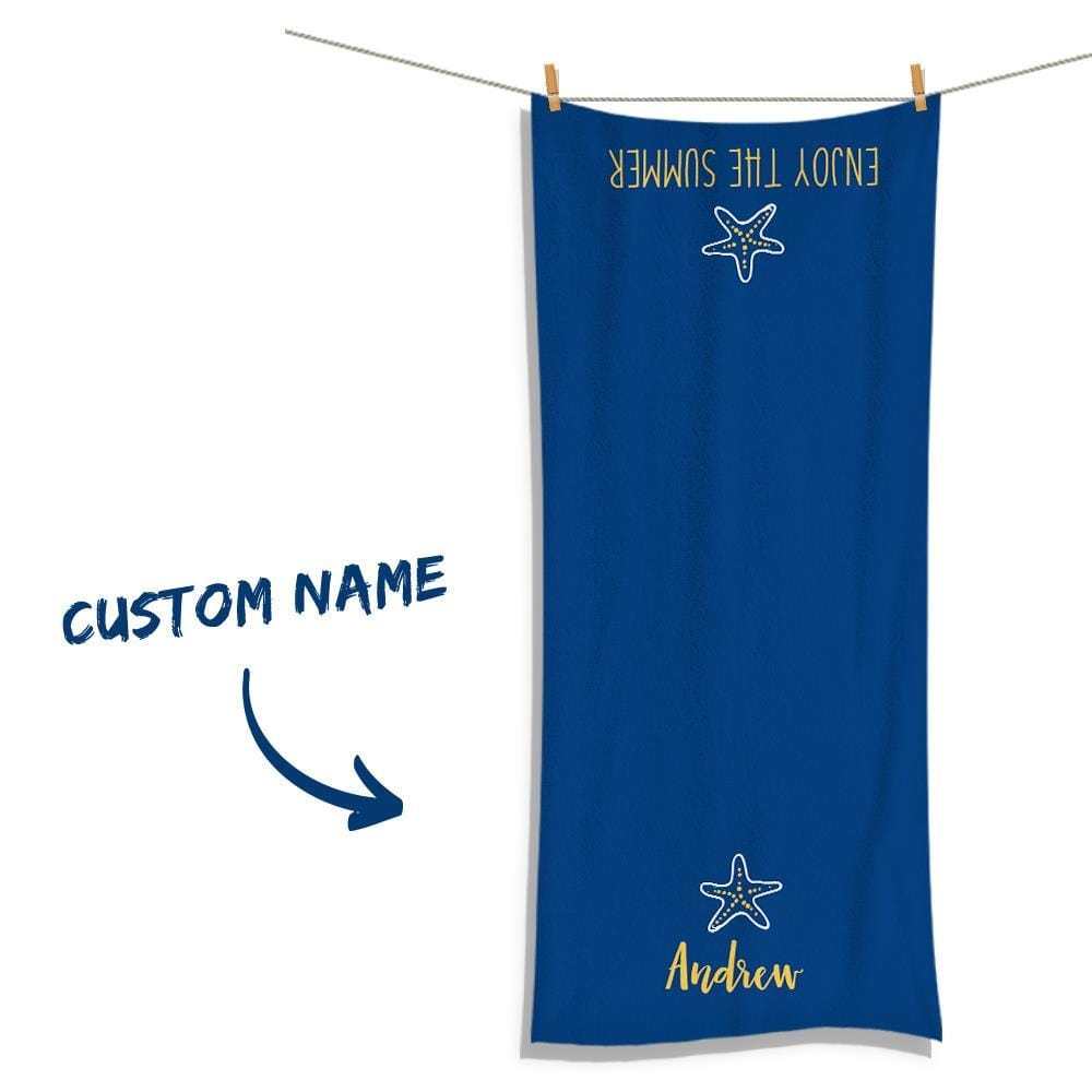 Custom Text Towel For Unisex Towel For Super Absorbent Towel - MyFaceBoxer