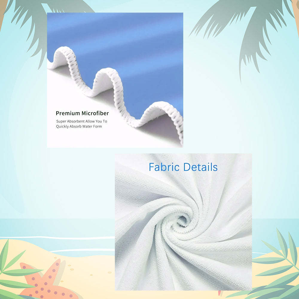 Personalized Dalmatian Dots Beach Towel with Rainbow Name Summer Vacation Bridesmaid Party Gift for Her - MyFaceBoxer