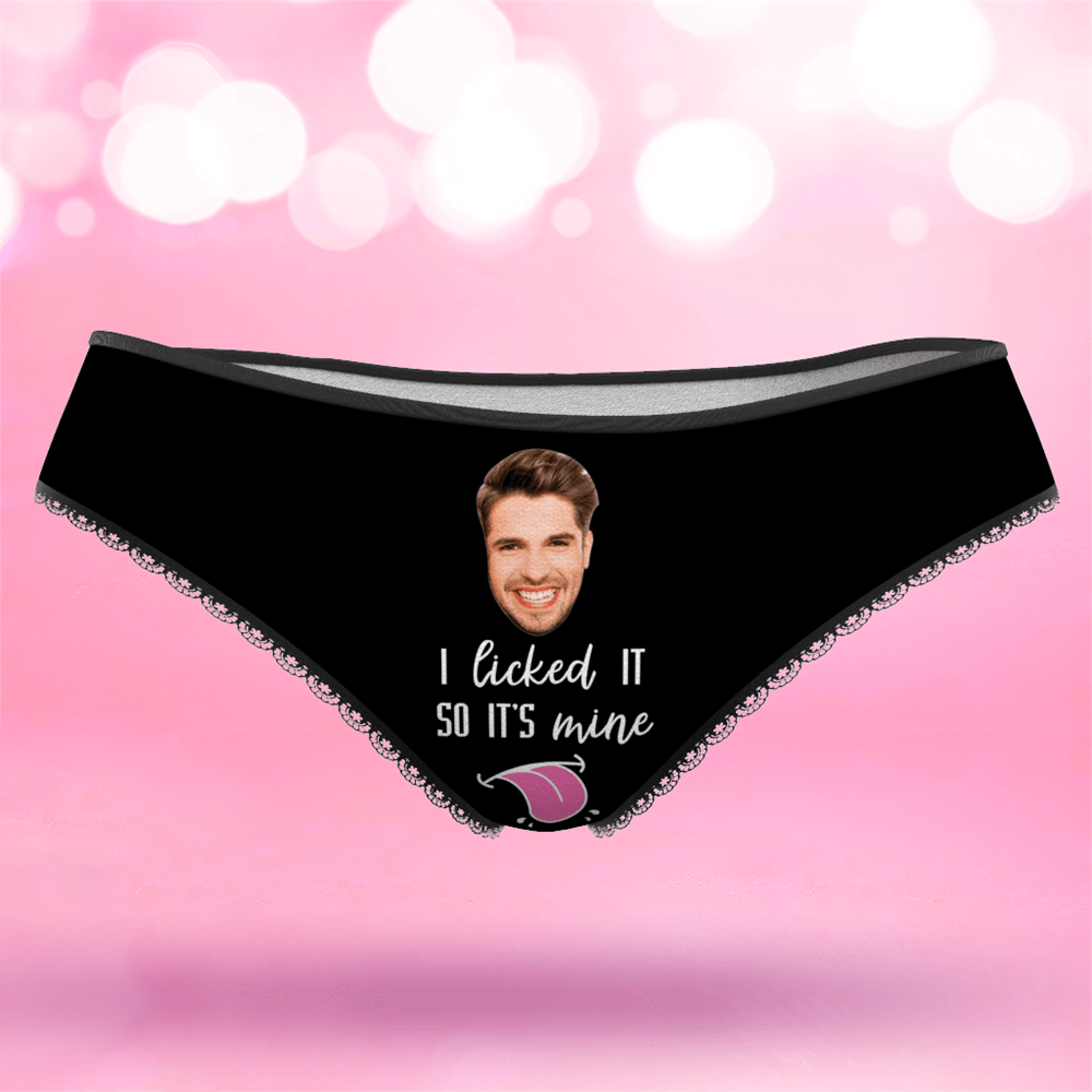 Women's Face On Panties I licked IT SO IT'S mine - MyFaceBoxer