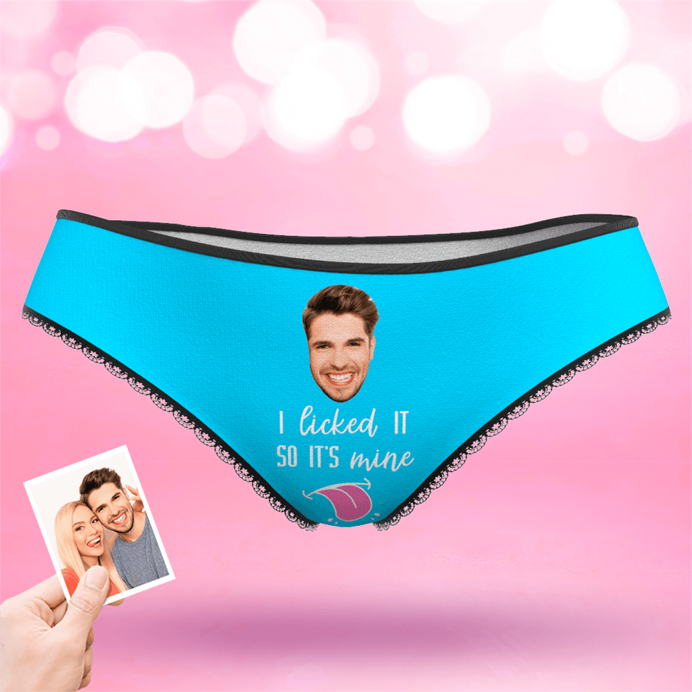 Women's Face On Panties I licked IT SO IT'S mine	 - MyFaceBoxer