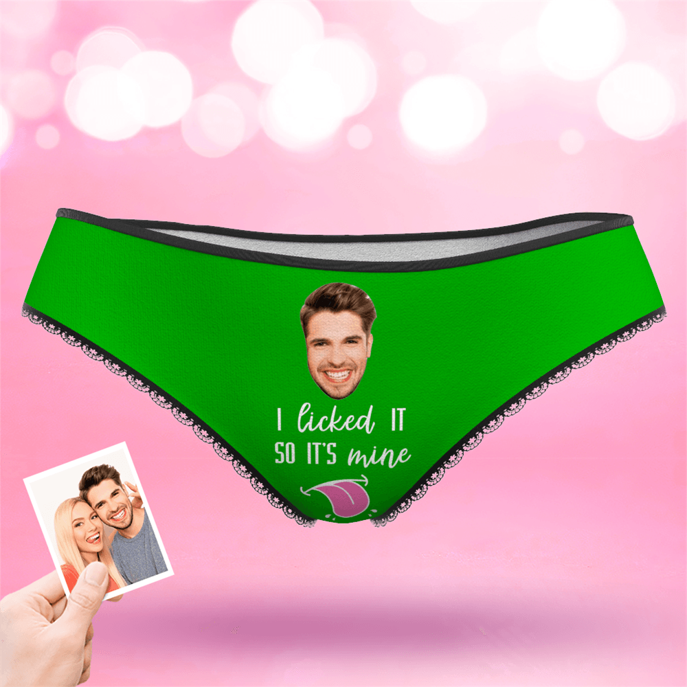 Women's Face On Panties I licked IT SO IT'S mine	 - MyFaceBoxer
