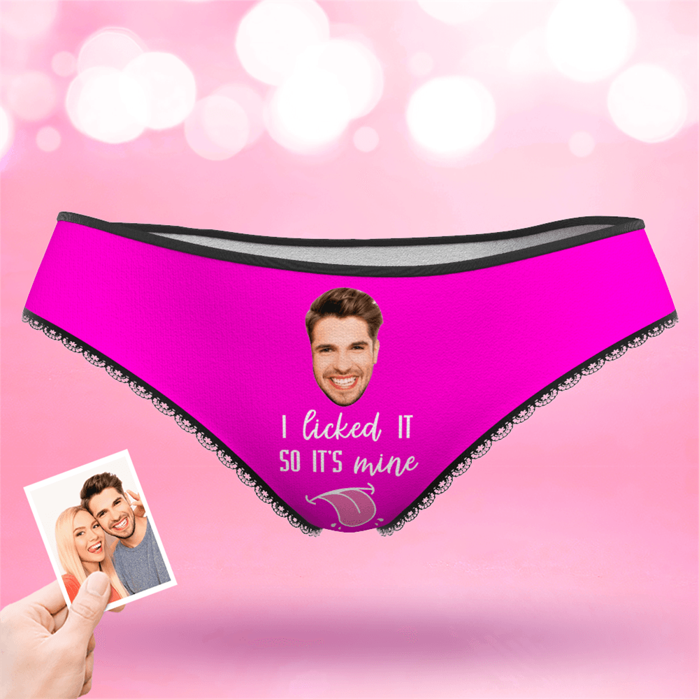 Women's Face On Panties I licked IT SO IT'S mine	 - MyFaceBoxer