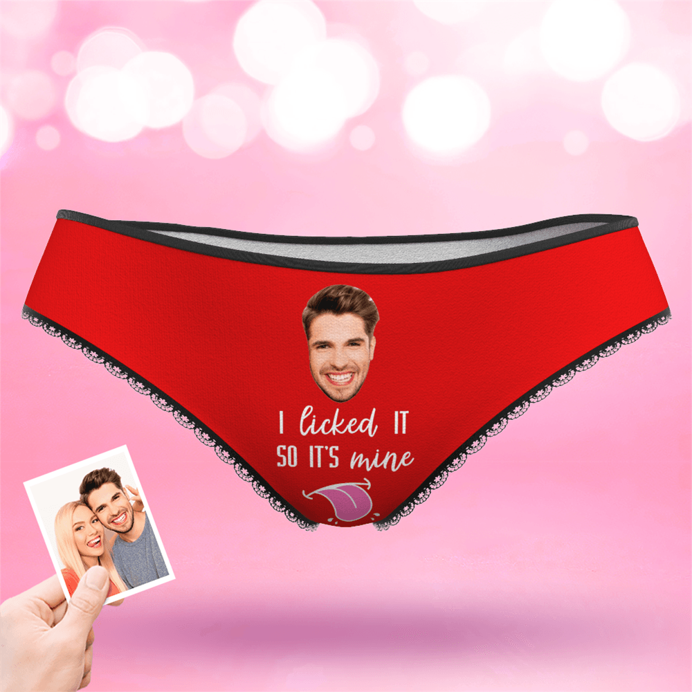 Women's Face On Panties I licked IT SO IT'S mine	 - MyFaceBoxer