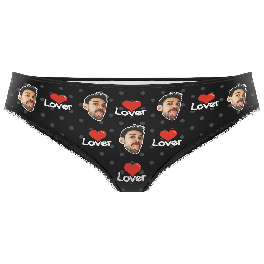 Custom Face Colorful Womens Panties-Lover Wedding Gift - MyFaceBoxer