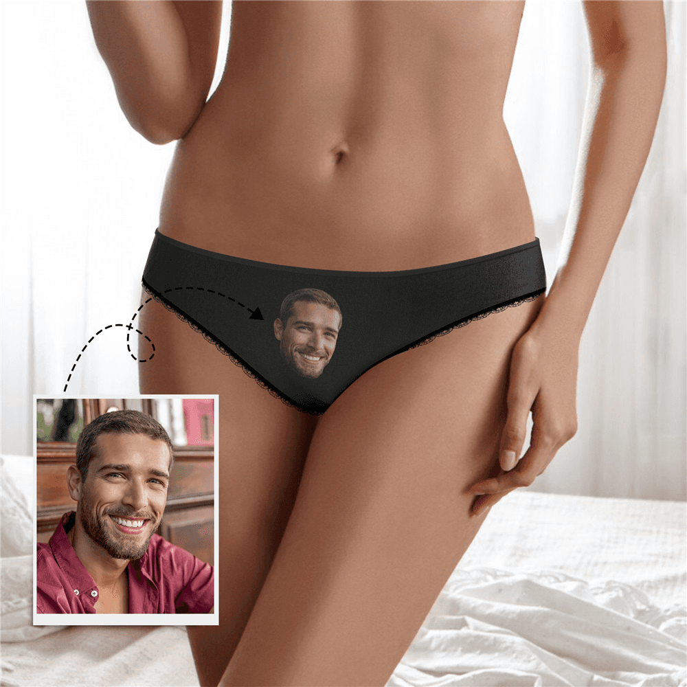 Couple Plain Women's Custom Face Colorful Panties - MyFaceBoxer