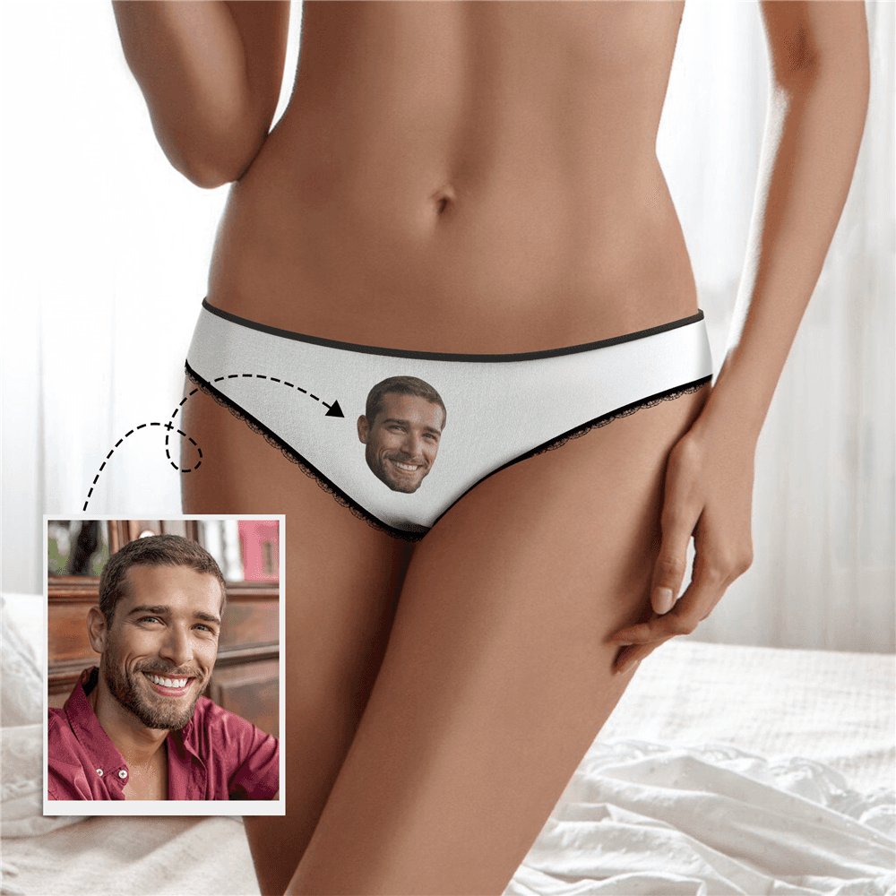 Couple Plain Women's Custom Face Colorful Panties - MyFaceBoxer