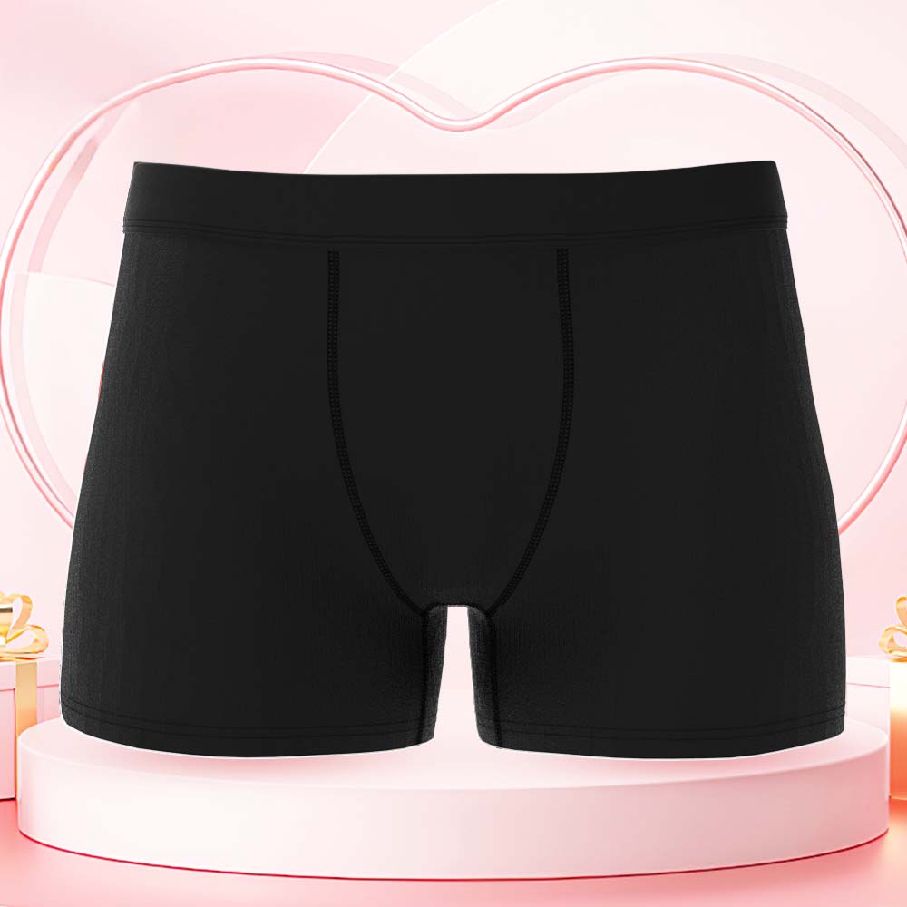 Custom Men's Boxer Shorts These Sweet Cheeks Belong To Personalized Boxer Briefs with Name Valentine's Day Gift