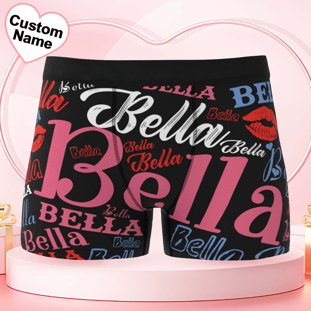 Personalized Face Boxer Briefs, Funny Photo Underwear, Christmas Gift