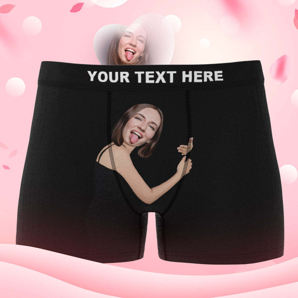 Men's Custom Face On Body Boxer Shorts 3D Online Preview - Tan Skin - MyFaceBoxer