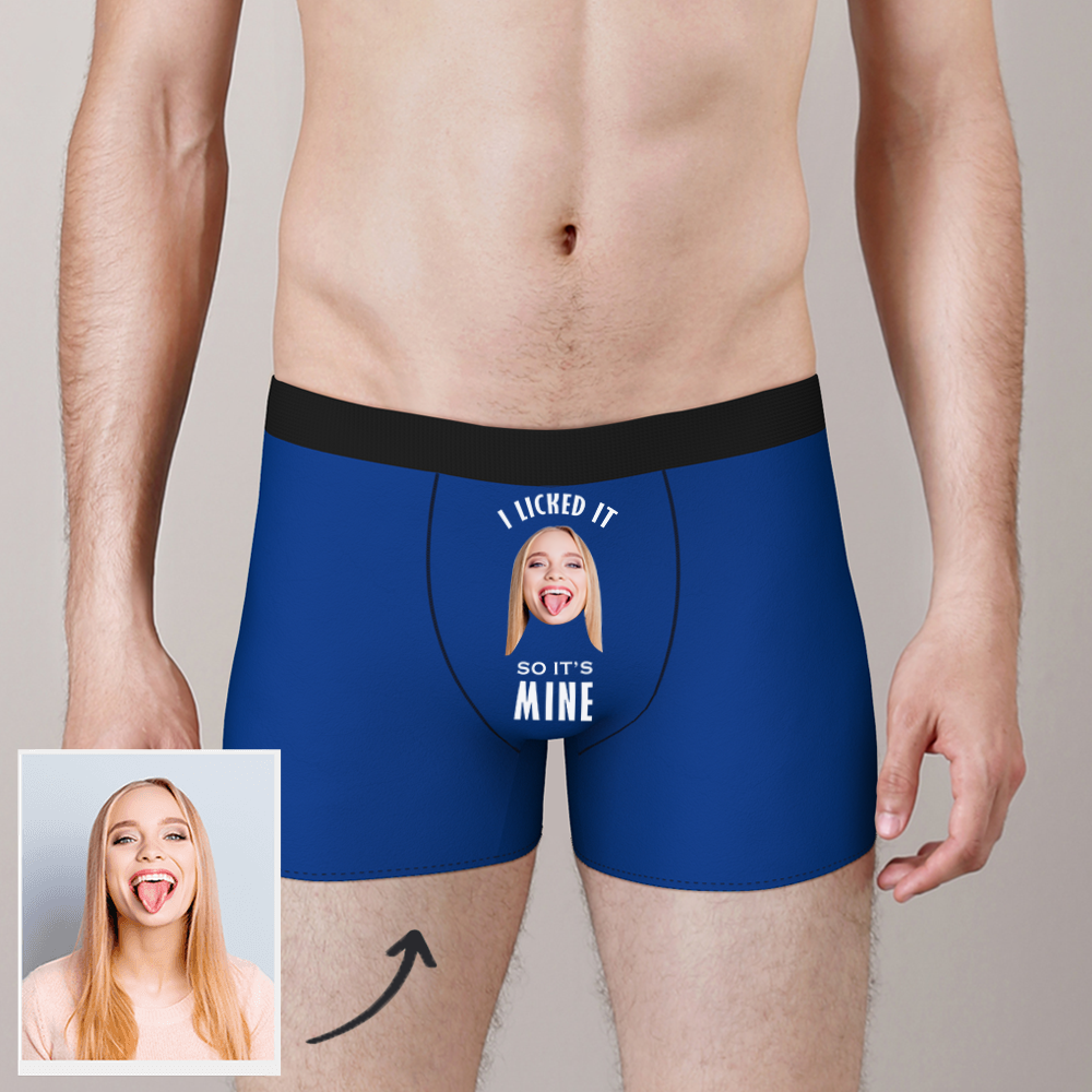 Custom Face Boxer Licked It So It's Mine 3D Online Preview - MyFaceBoxer