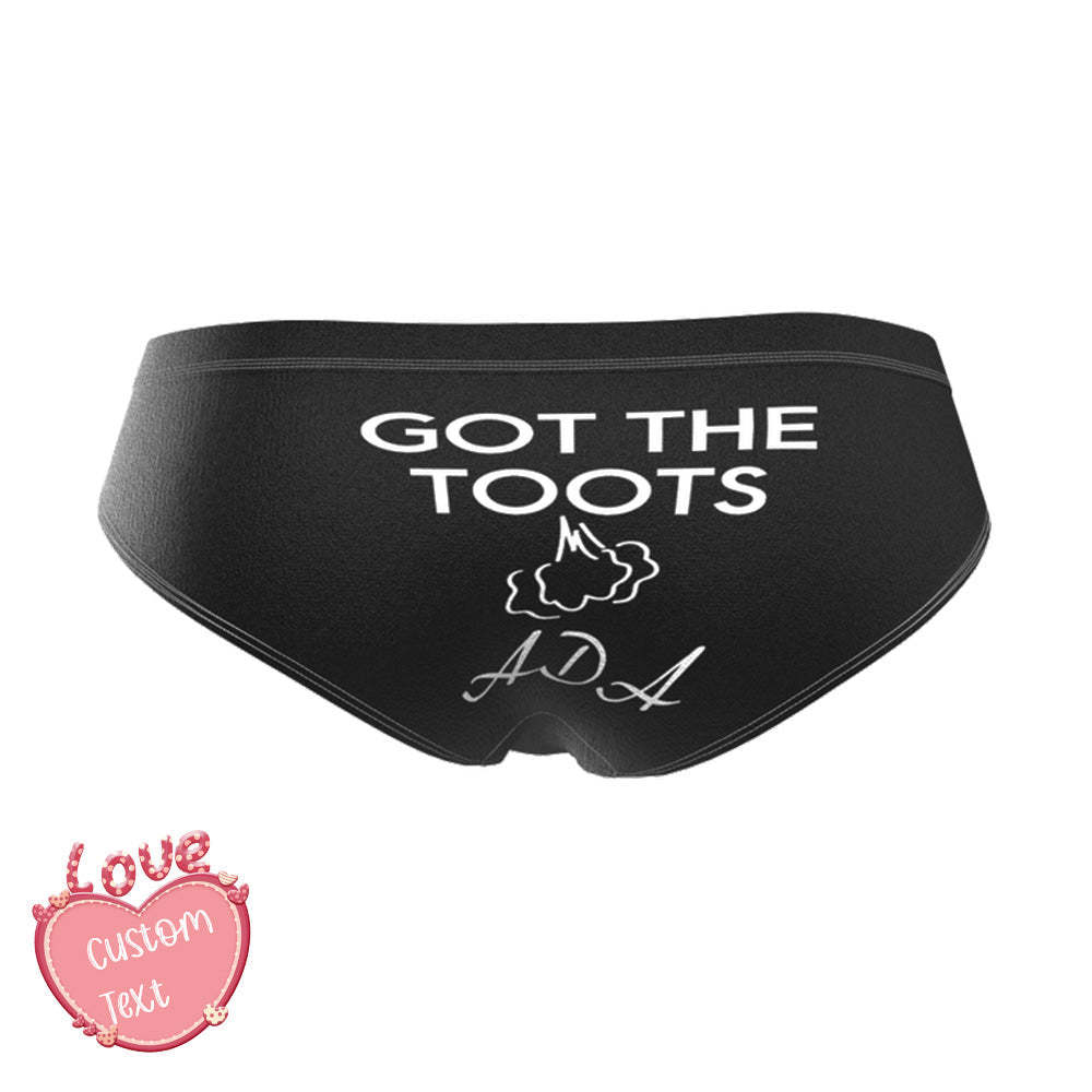 Custom Engraved Photo Face Underwear Bachelorette Lingerie Fart Underwear Women's Gifts - MyFaceBoxer