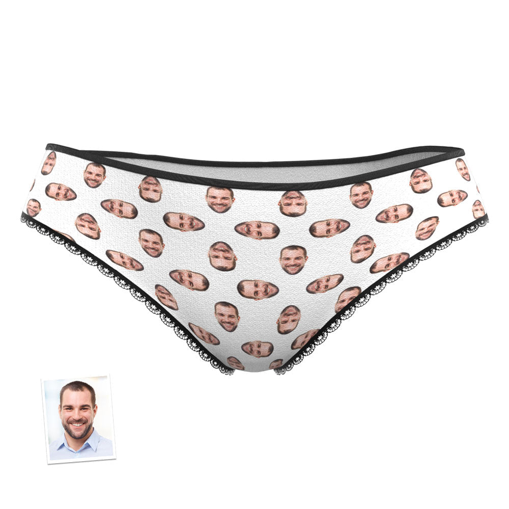 Custom Multi Face Women's Panties Personalised Photo Lingerie Gifts For Her - MyFaceBoxer