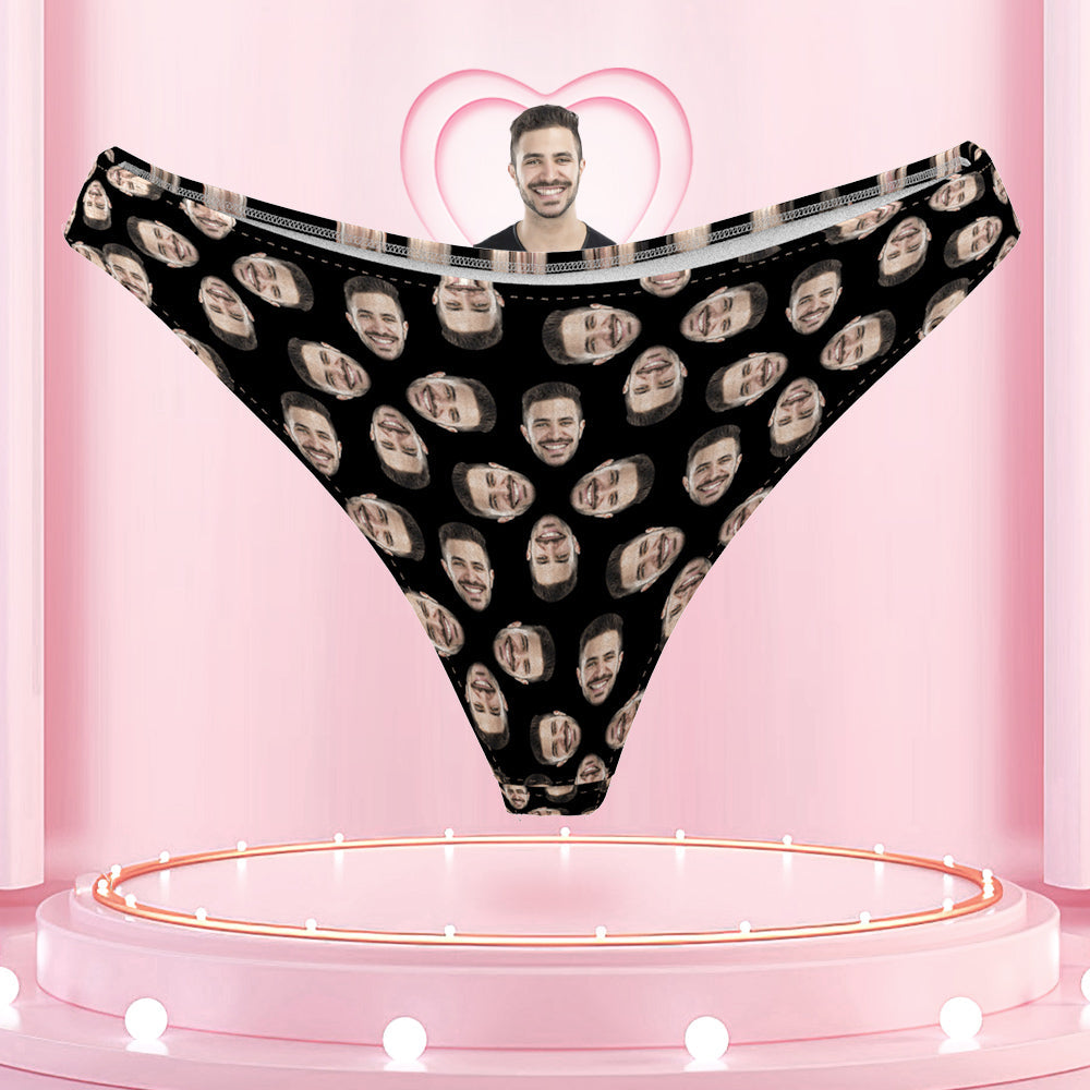 Personalize Face Thong Custom Women's Underwear - To Special Someone - MyFaceBoxer