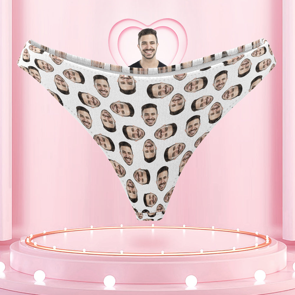 Personalize Face Thong Custom Women's Underwear - To Special Someone - MyFaceBoxer