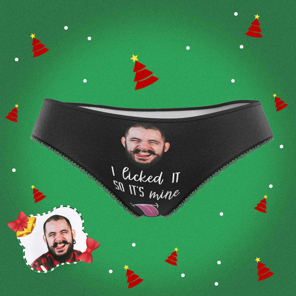 Women's Face On Panties I licked IT SO IT'S mine - MyFaceBoxer