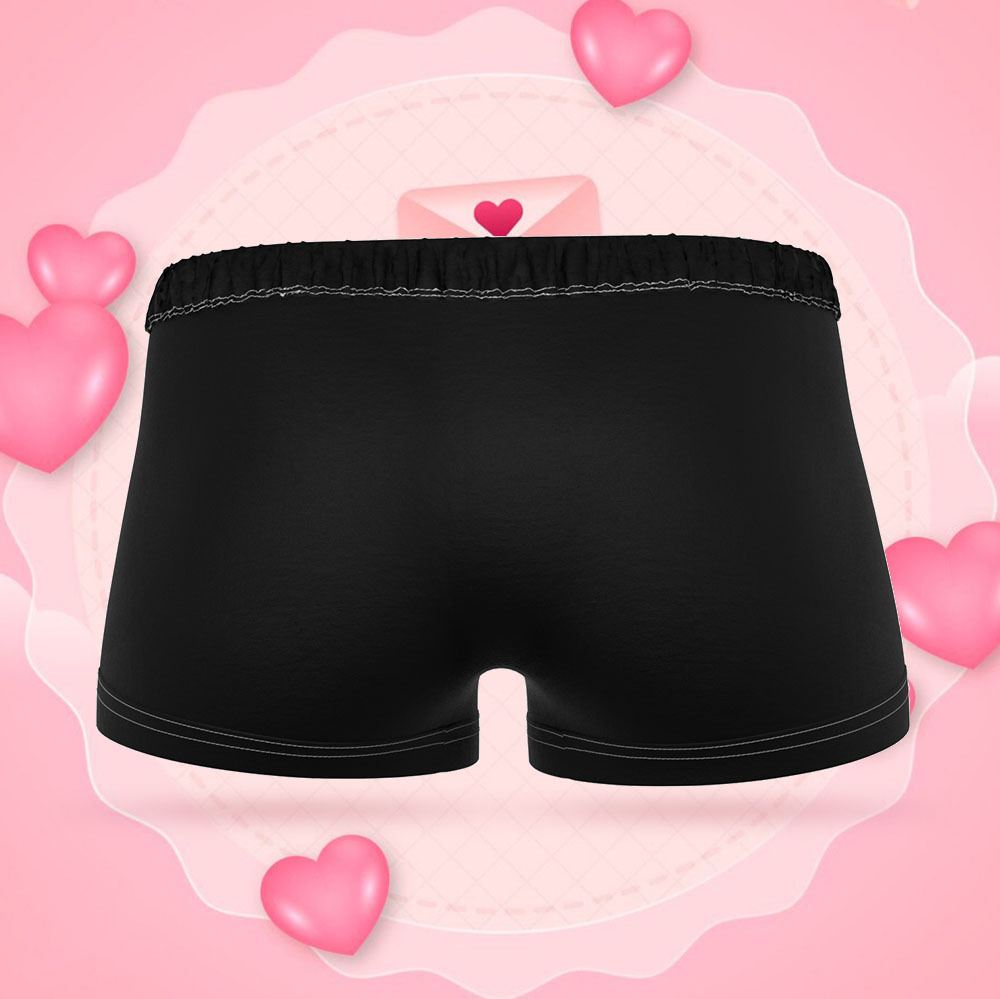 Custom Face Women's Boy Short Boyfriend Face Underwear Gifts For Her - MyFaceBoxer