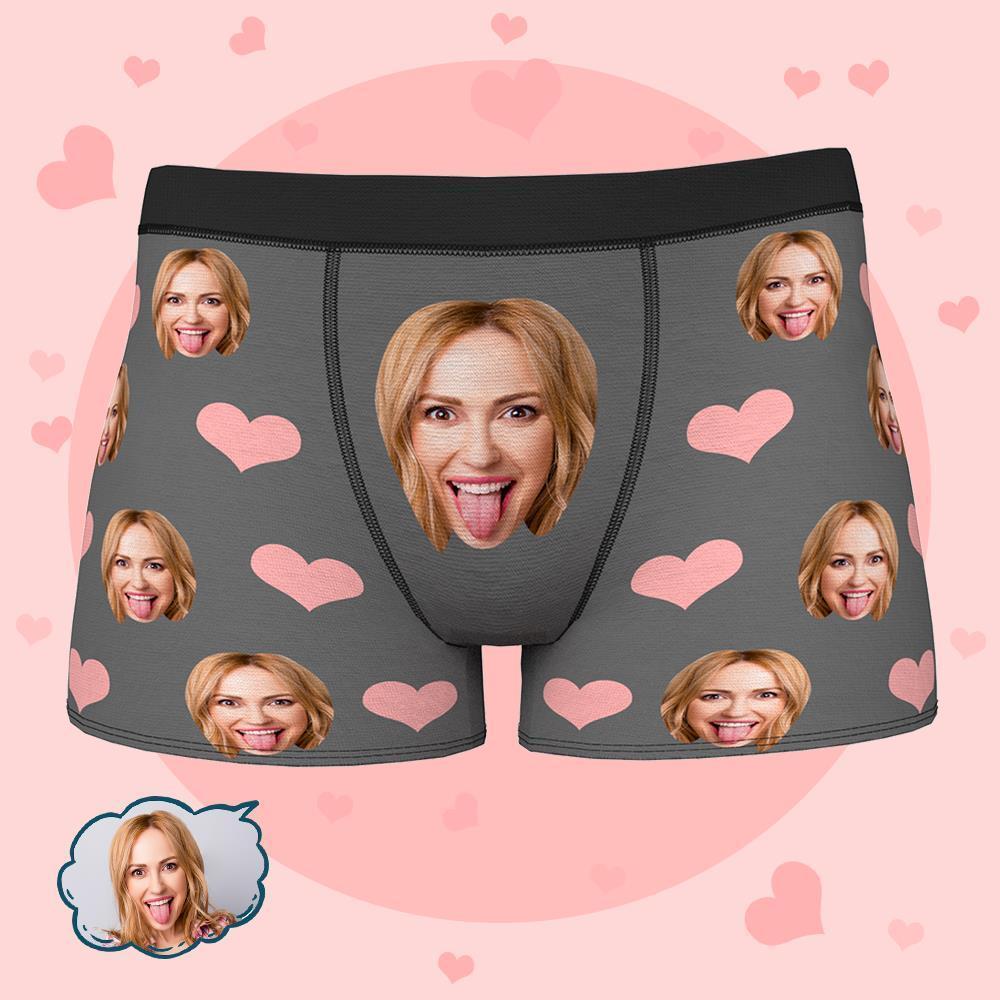 Custom Face Boxer Briefs 3D Online Preview Gifts for Boyfriend Husband - MyFaceBoxer