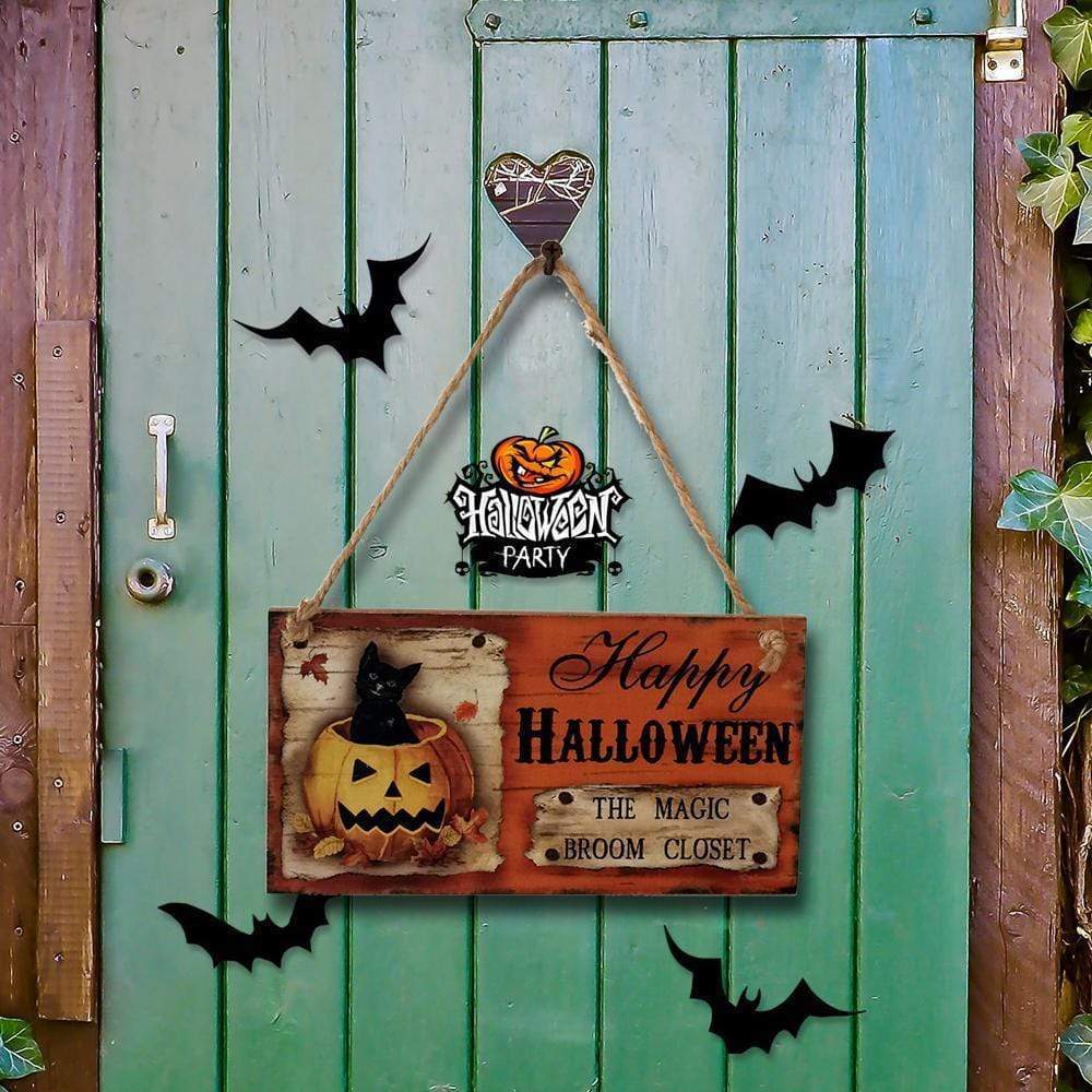 Halloween Door Decor for Halloweem Home Party - MyFaceBoxer